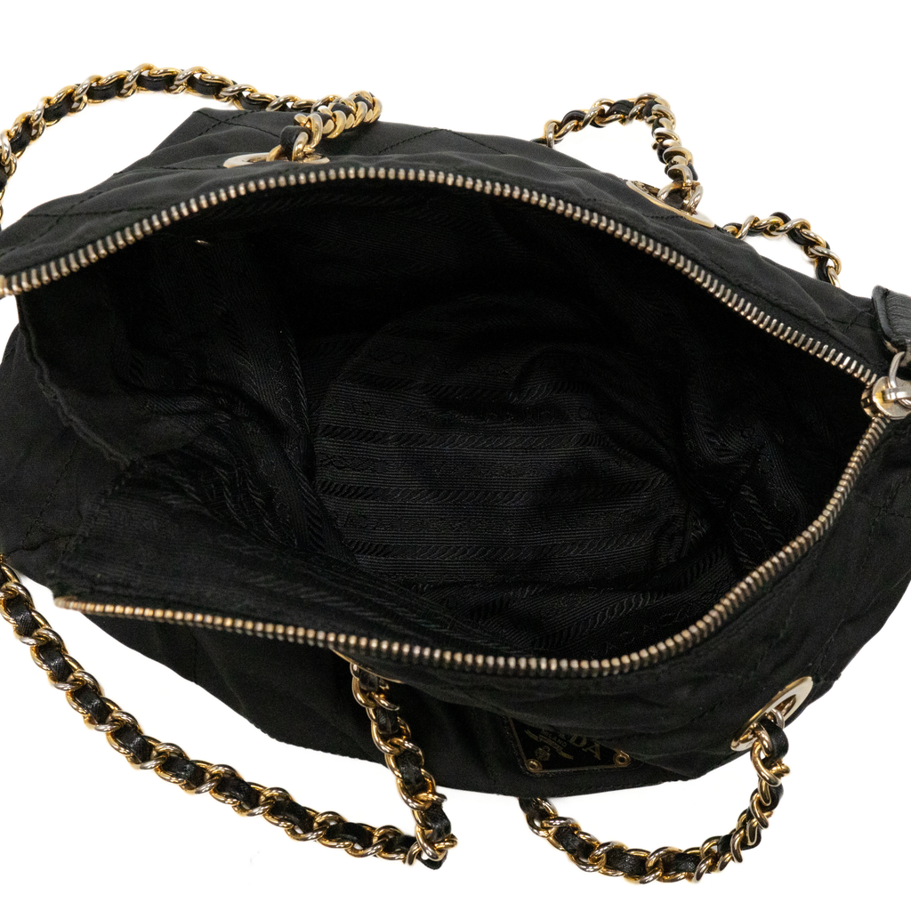 Prada 'Impunturato Catena' Vintage Chain Bag
