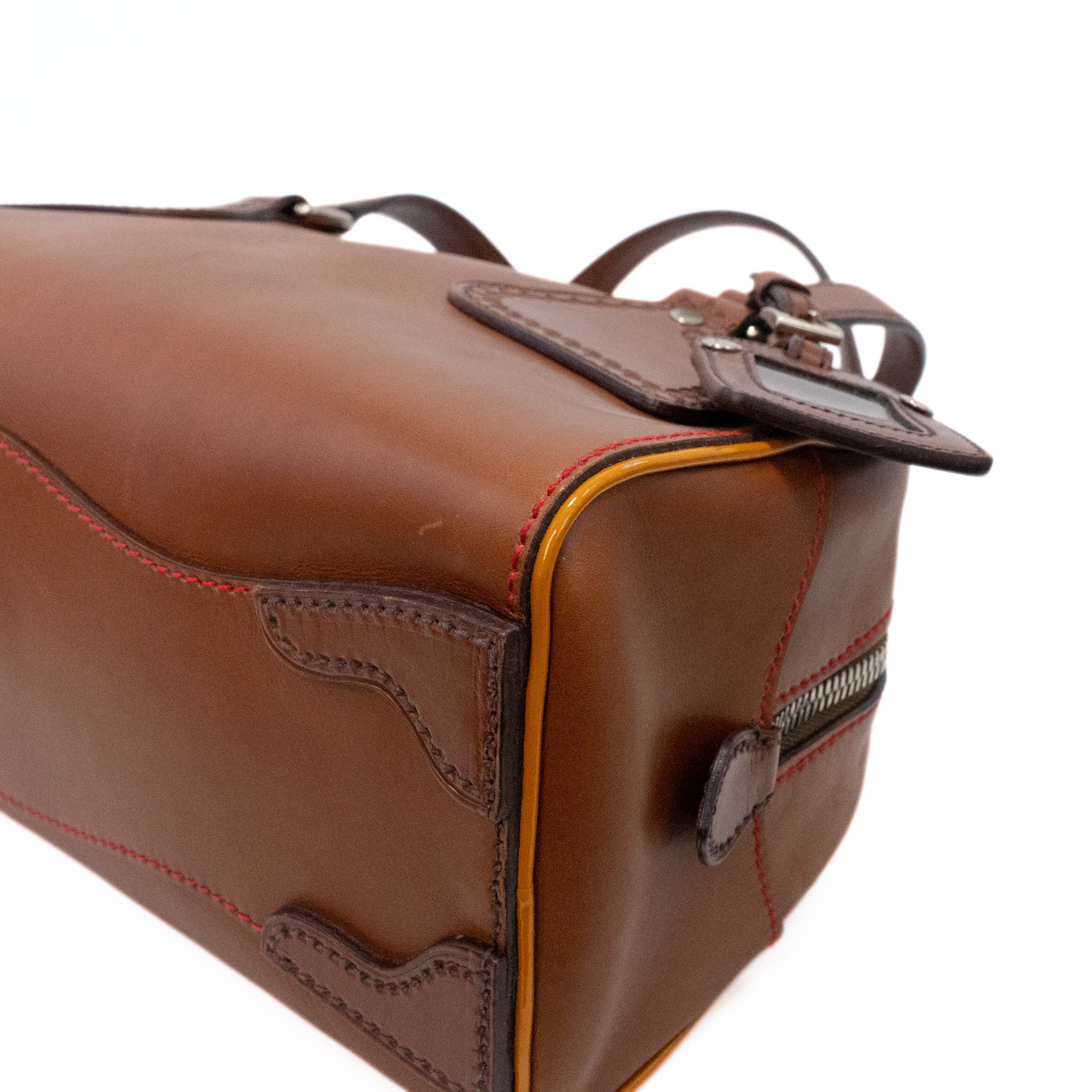 Prada 'S/S 2005' Leather Bowler Bag