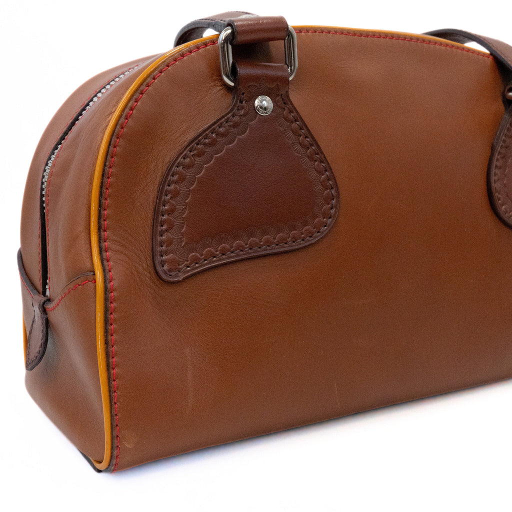 Prada 'S/S 2005' Leather Bowler Bag