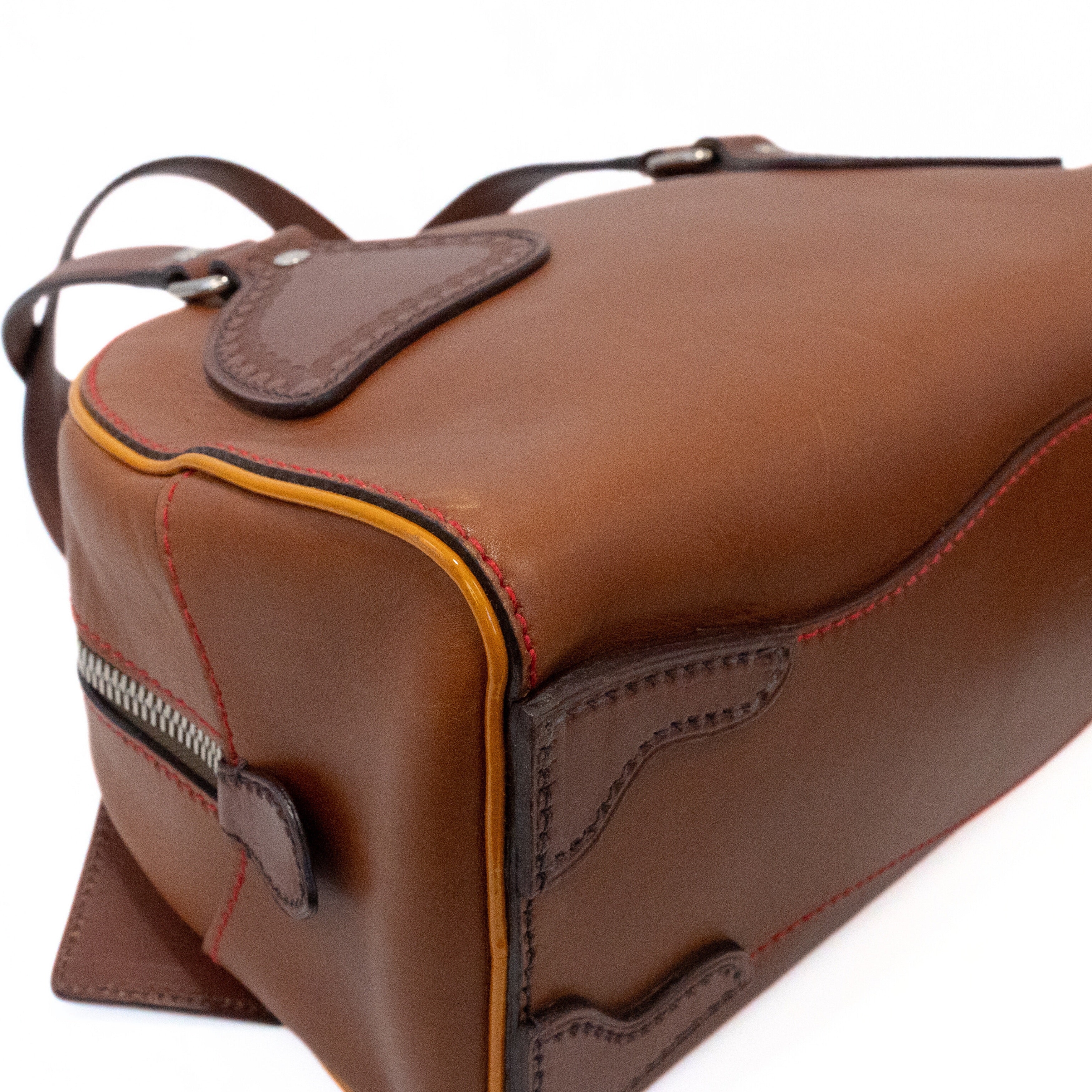 Prada 'S/S 2005' Leather Bowler Bag