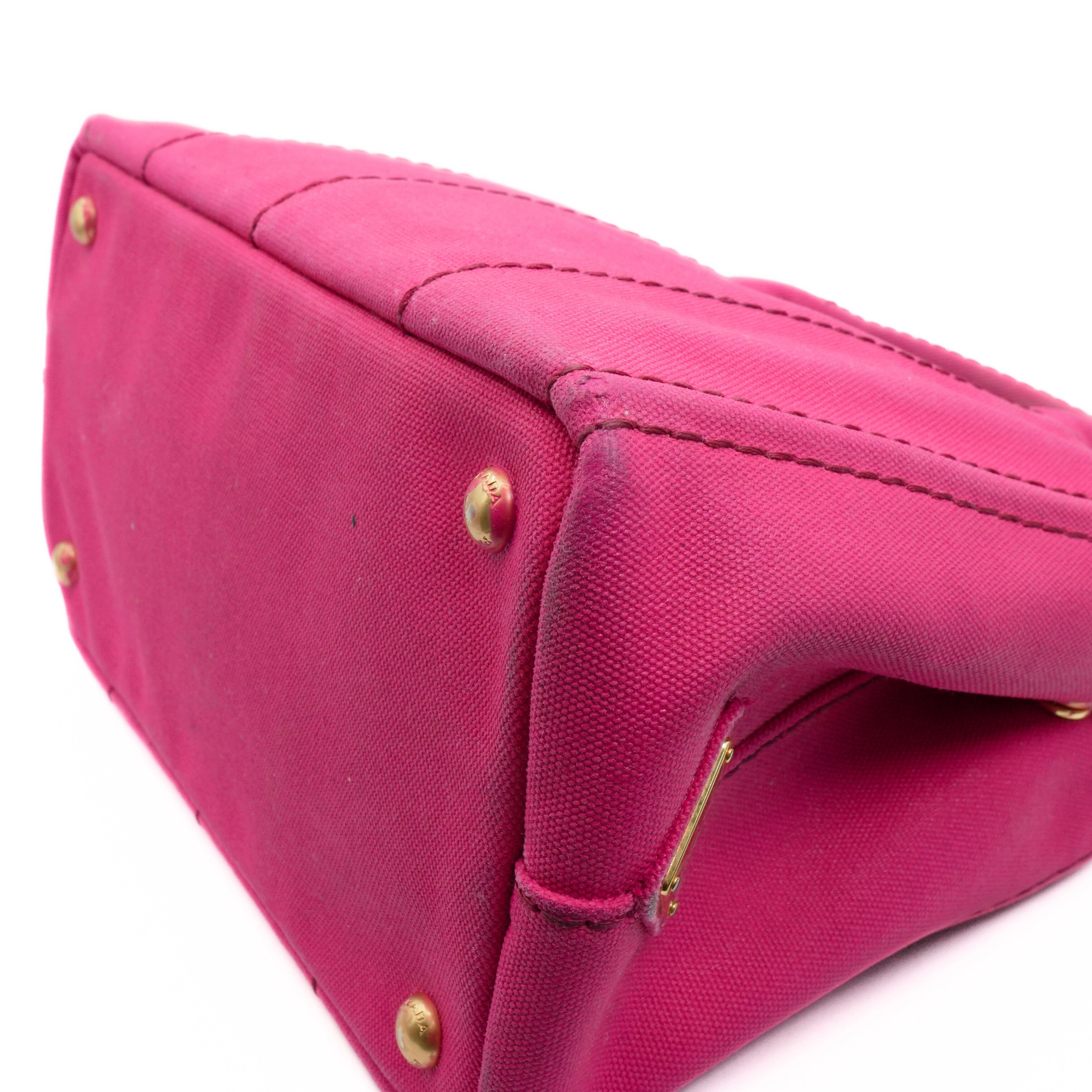 Prada 'Canapa' Small Tote Bag