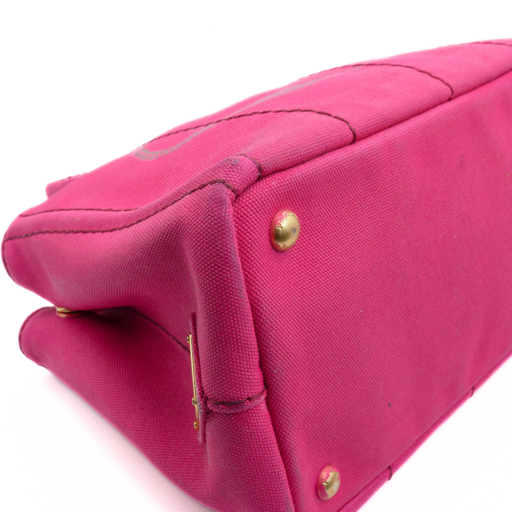 Prada 'Canapa' Small Tote Bag