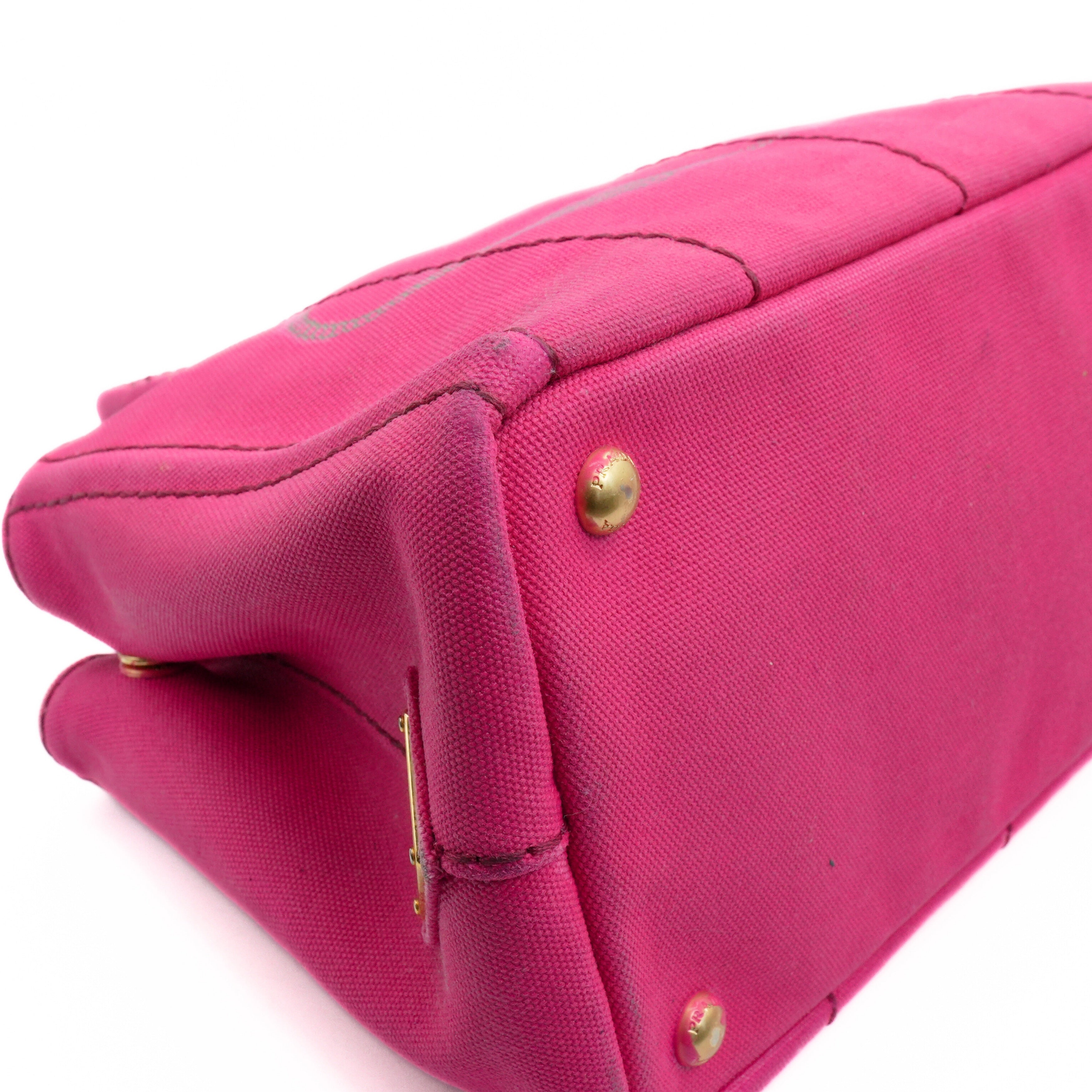 Prada 'Canapa' Small Tote Bag