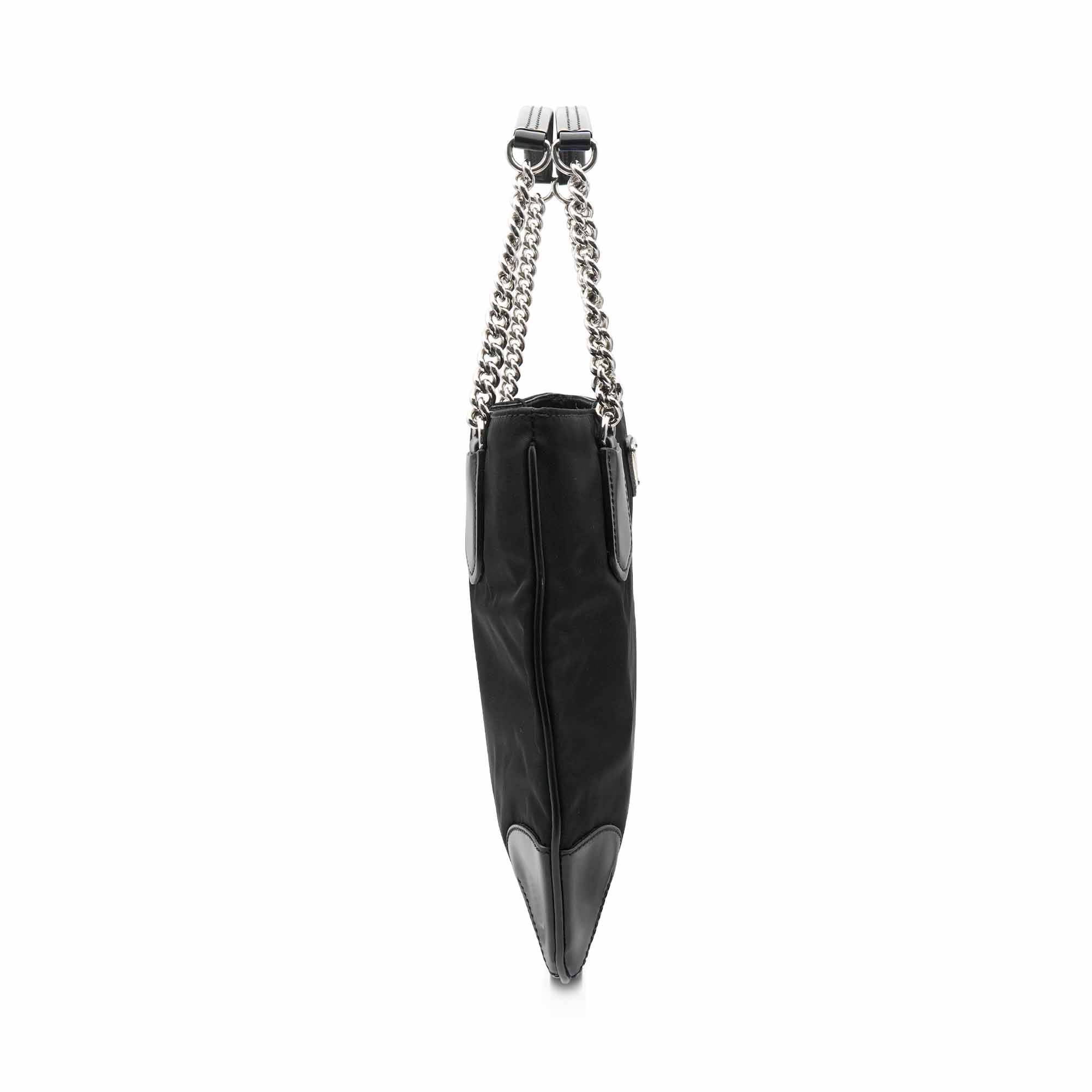Prada Chain Handle Nylon Bag