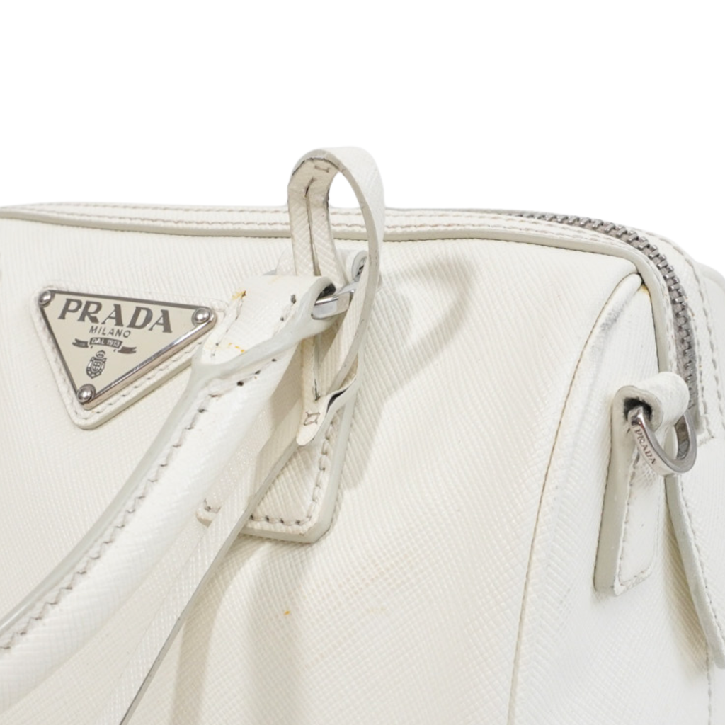 Prada 'Saffiano Mini Handle' Duffle Bag