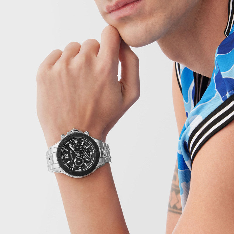 Plein Sport Warrior Tech Men's  Black Watch