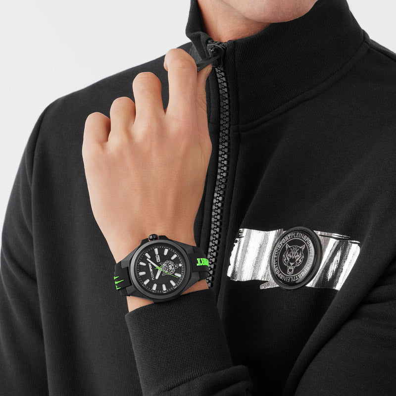 Plein Sport Tigermaster Men's  Black Watch