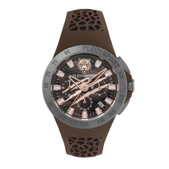 Plein Sport Thunderstorm Chrono Men's  Brown Watch