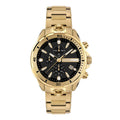 Plein Sport Impact Men's Black Gold  Watch