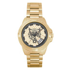 Plein Sport Touchdown Men's  Gold  Watch