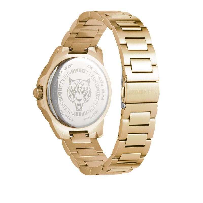 Plein Sport Touchdown Men's  Gold  Watch
