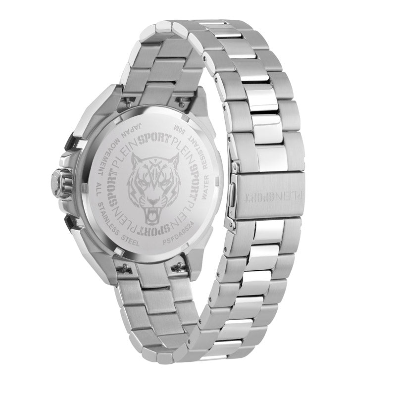 Plein Sport Urban Pulse Men's Black Silver  Watch