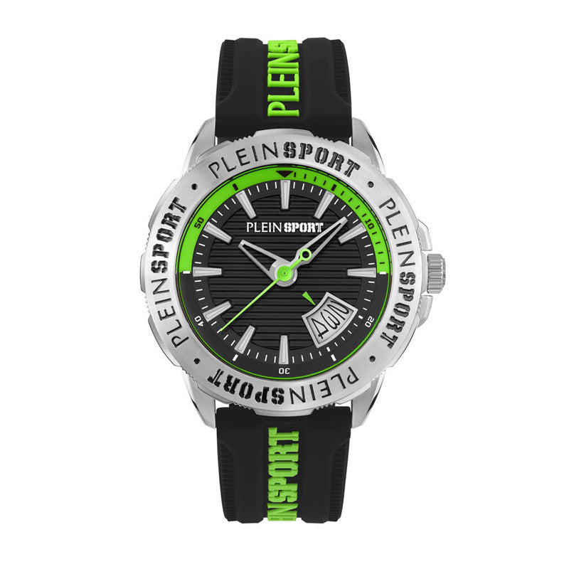 Plein Sport Rampage Men's Black Green Watch