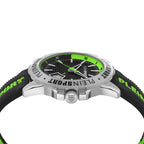 Plein Sport Rampage Men's Black Green Watch