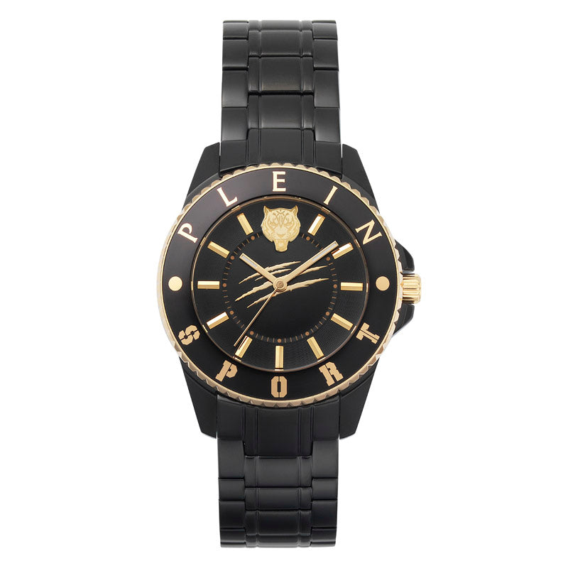 Plein Sport Glam Ladies Black  Watch