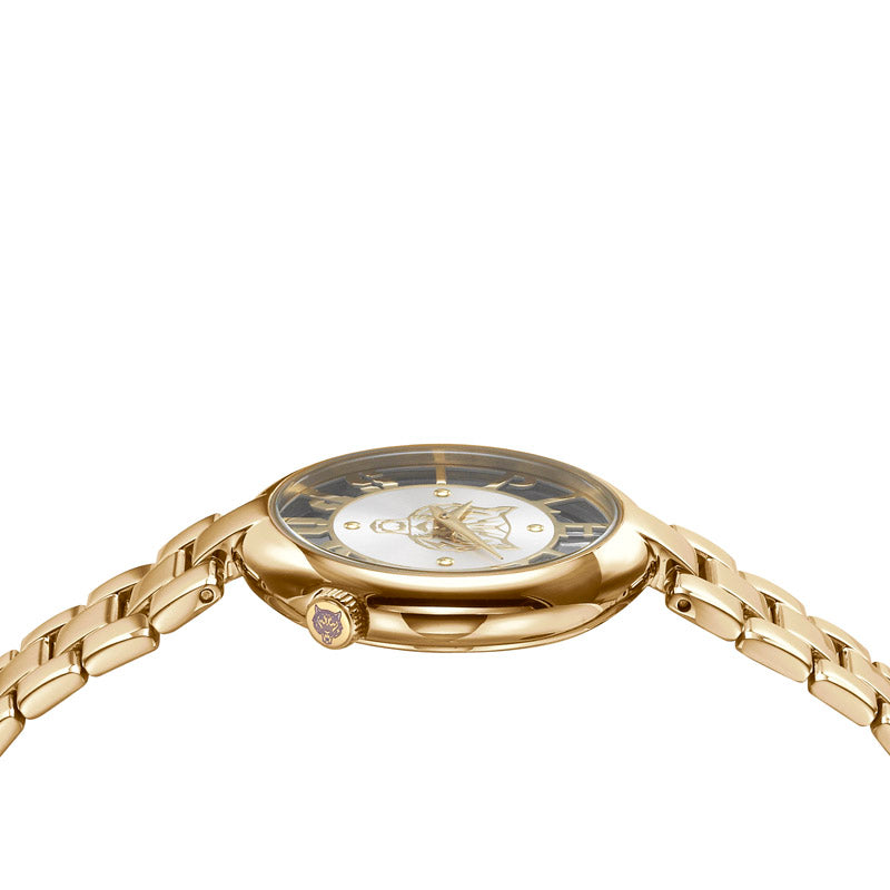 Plein Sport Tiger Luxe Ladies Silver Watch