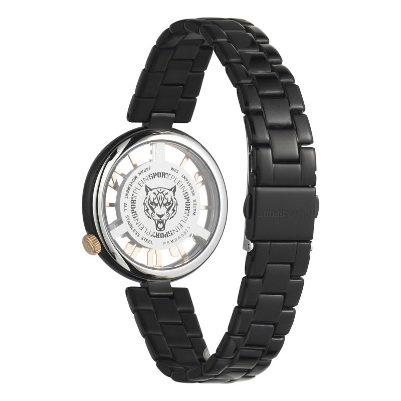 Plein Sport Tiger Luxe Ladies Black Watch