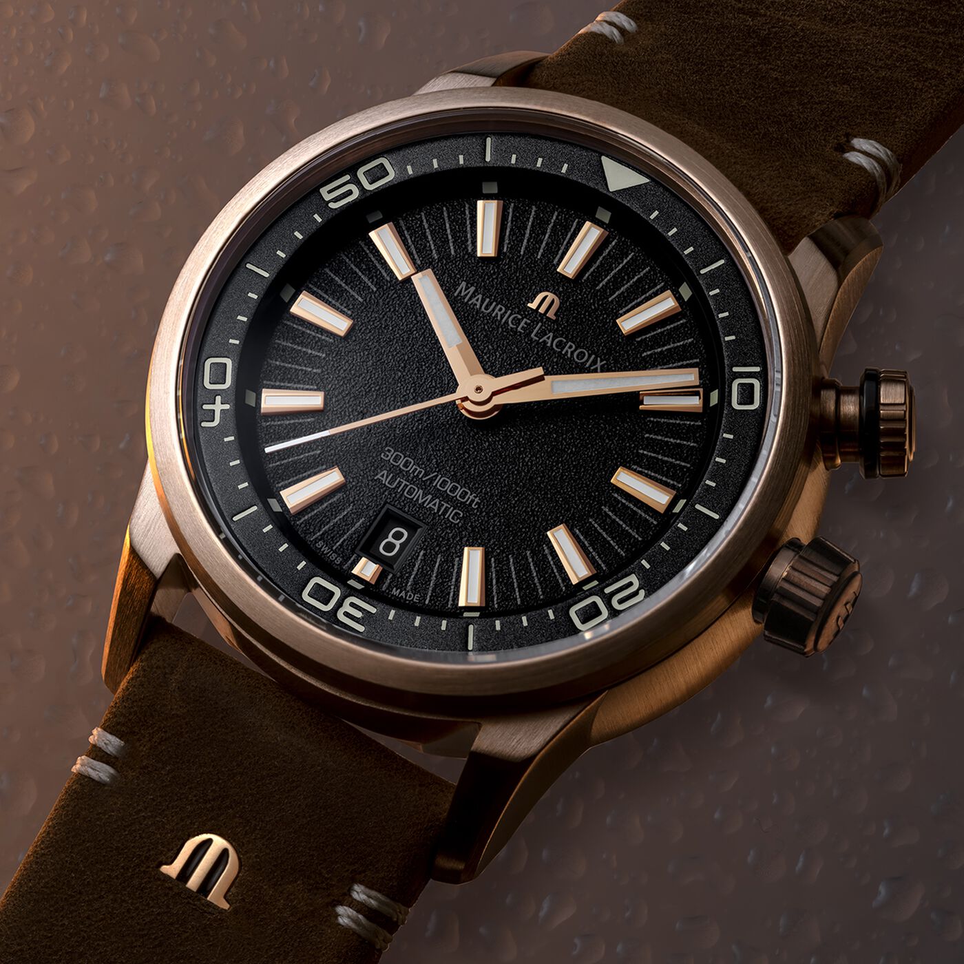 Maurice Lacroix  Pontos S Diver Men's Bronze Special Edition Watch