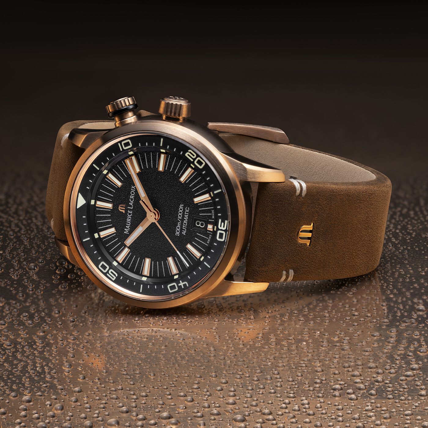 Maurice Lacroix  Pontos S Diver Men's Bronze Special Edition Watch