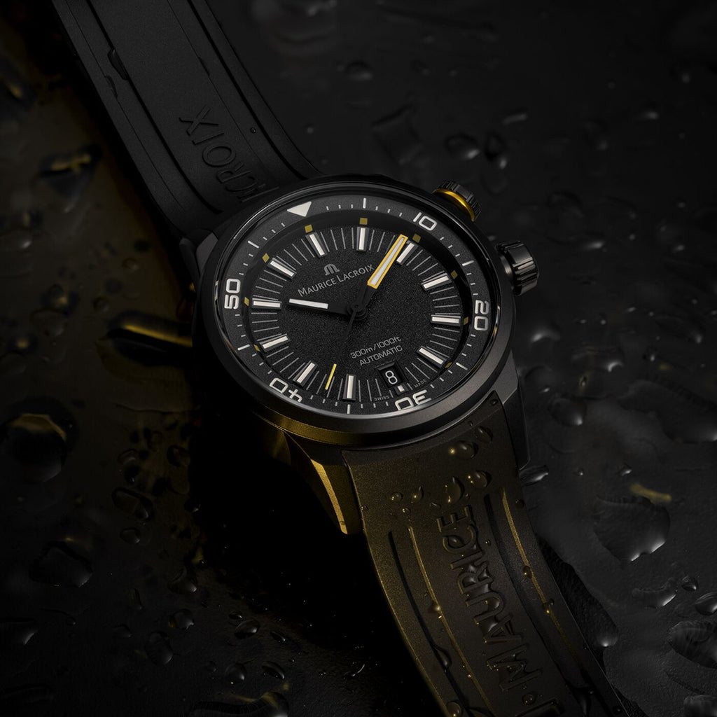 Maurice Lacroix Pontos S Diver Men's Black Special Edition Watch