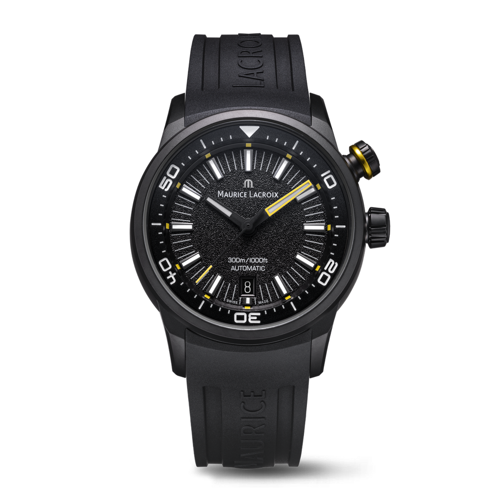 Maurice Lacroix Pontos S Diver Men's Black Special Edition Watch