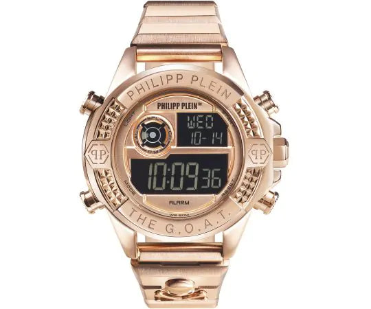 Philipp Plein Digital Watch The G.O.A.T. Rose Gold