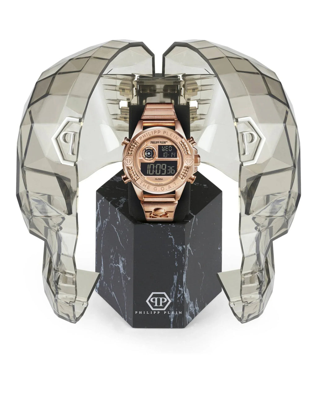 Philipp Plein Digital Watch The G.O.A.T. Rose Gold