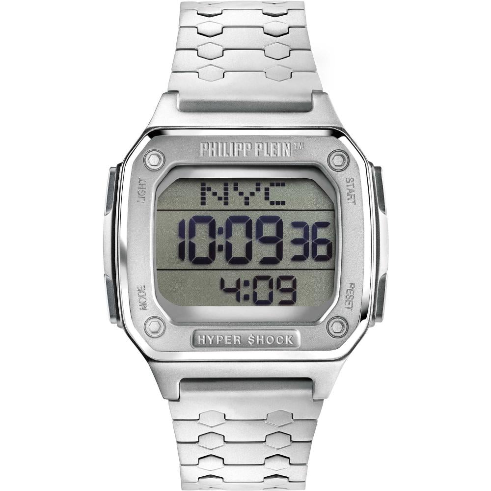 Philipp Plein Watch Hyper Shock Silver