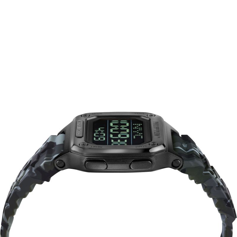 Philipp Plein Watch Hyper Shock Black Camo