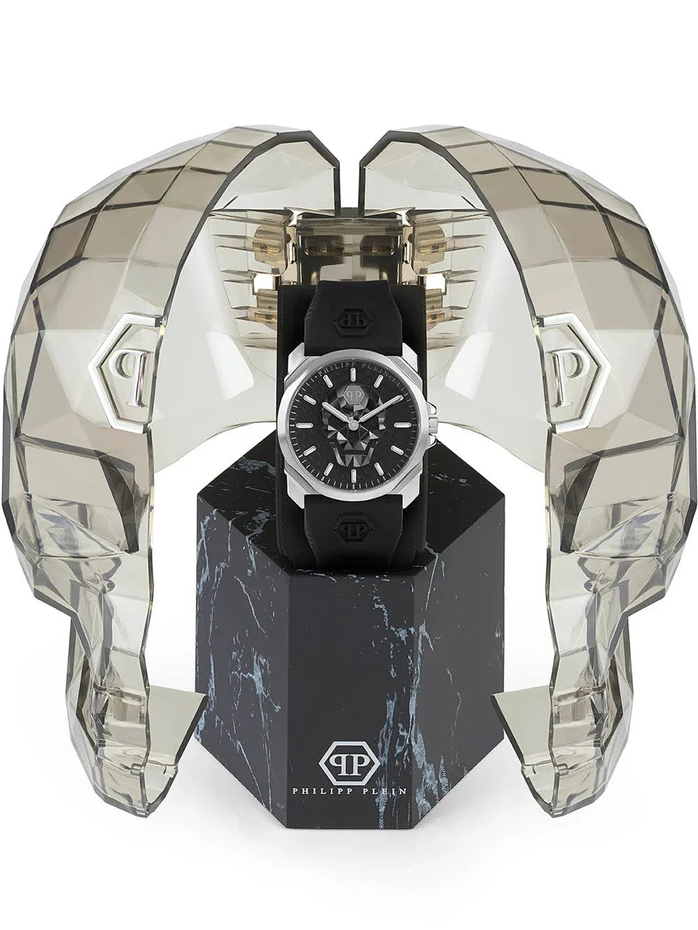 Philipp Plein Watch High-Conic The Skull King Steel