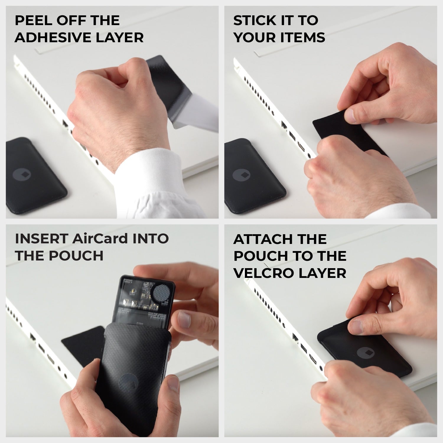 AirCard™ Pouch - Attach AirCard anywhere