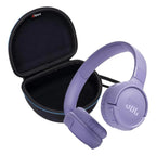 JBL Tune 520BT Wireless On Ear Bluetooth Headphone Bundle with gSport Case (Purple)