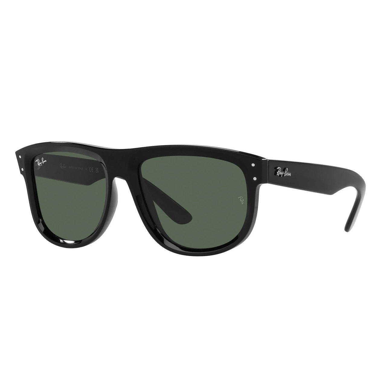 Ray-Ban Square Boyfriend Reverse Black Green Sunglasses RBR0501S