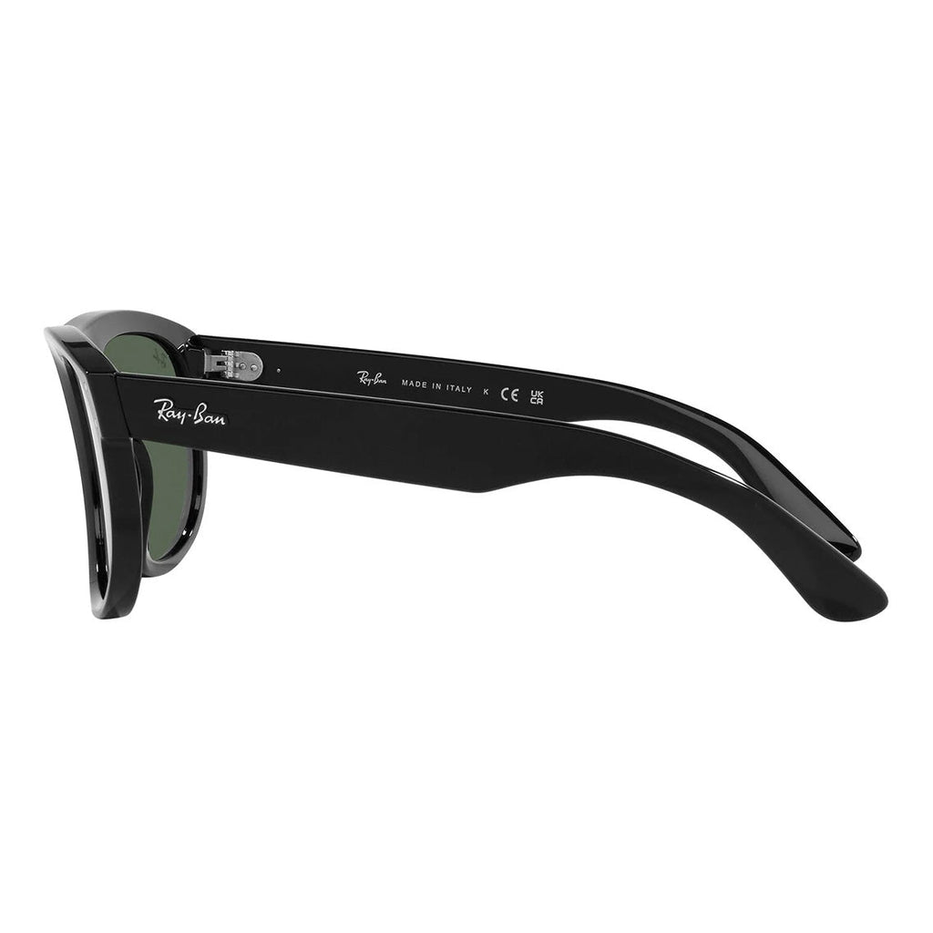 Ray-Ban Square Boyfriend Reverse Black Green Sunglasses RBR0501S
