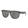 Ray-Ban Square Boyfriend Reverse Grey Mirror Sunglasses RBR0501S
