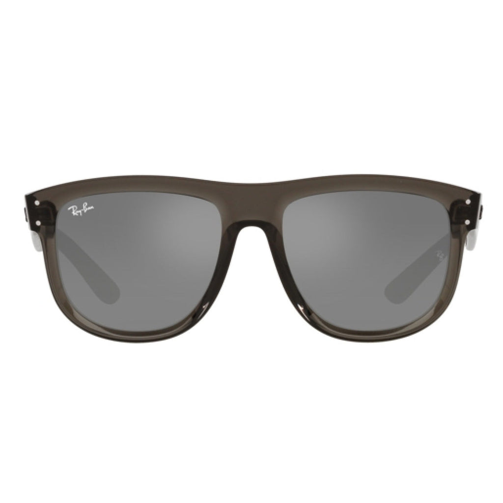 Ray-Ban Square Boyfriend Reverse Grey Mirror Sunglasses RBR0501S