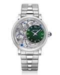 Récital 12 Emerald Green Guilloché