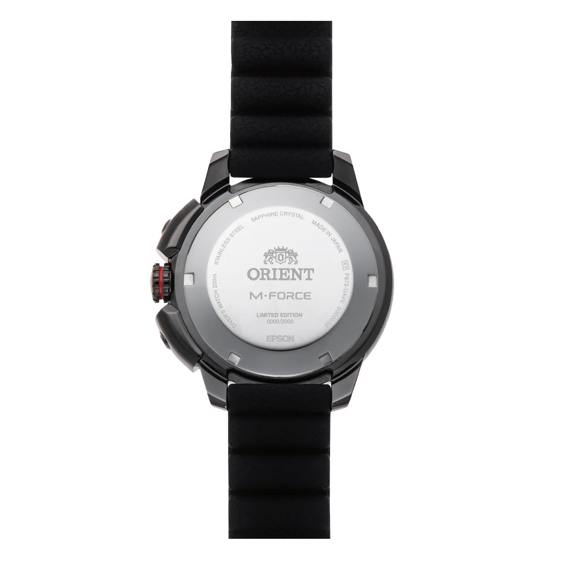 Orient M-Force Limited Edition Men's Red Diver's Watch