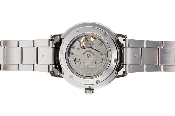 Orient Men's White Open Heart Contemporary Watch RA-AR0102S