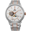 Orient Classic Sun and Moon Men's White Watch