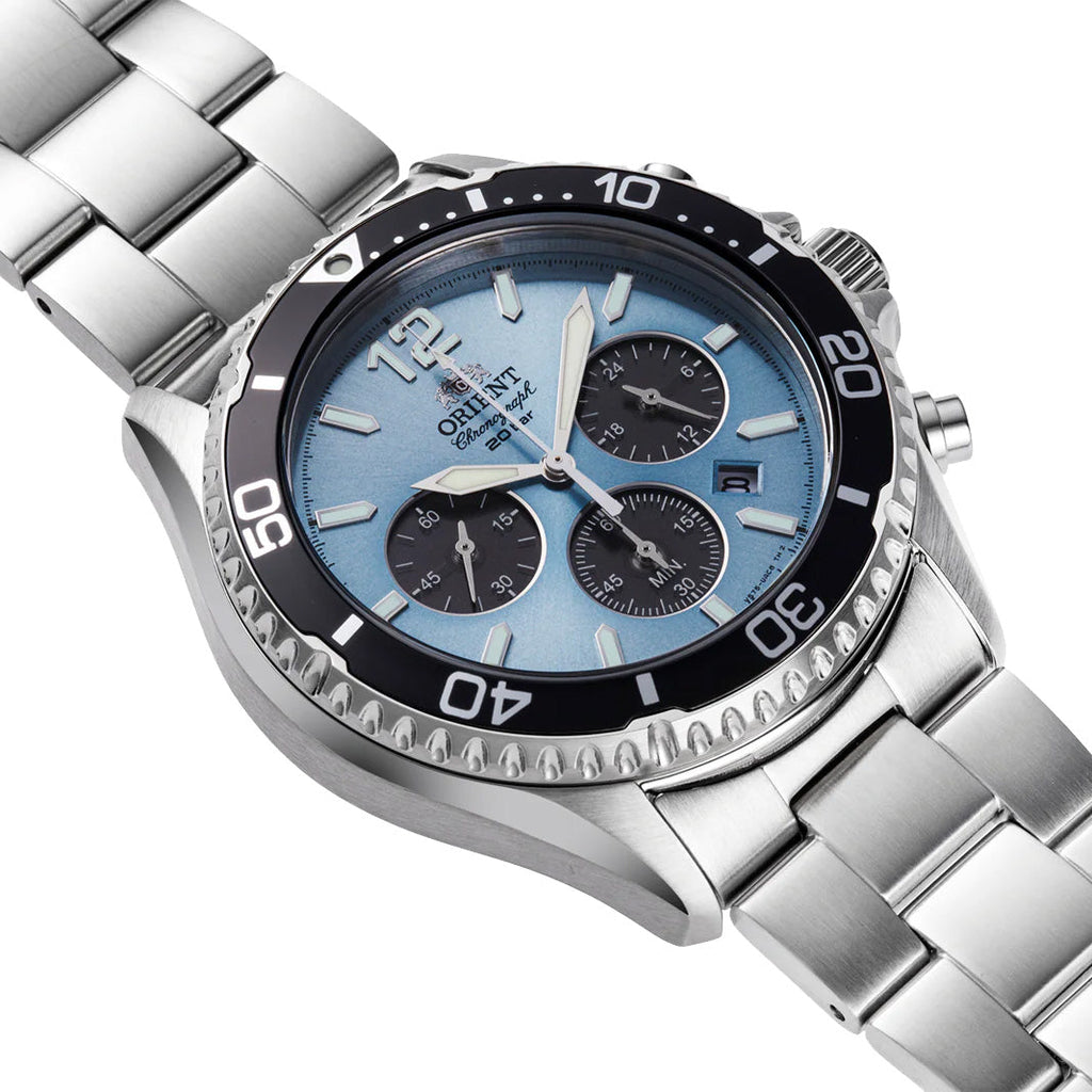 Orient Mako Solar Men's Blue Watch