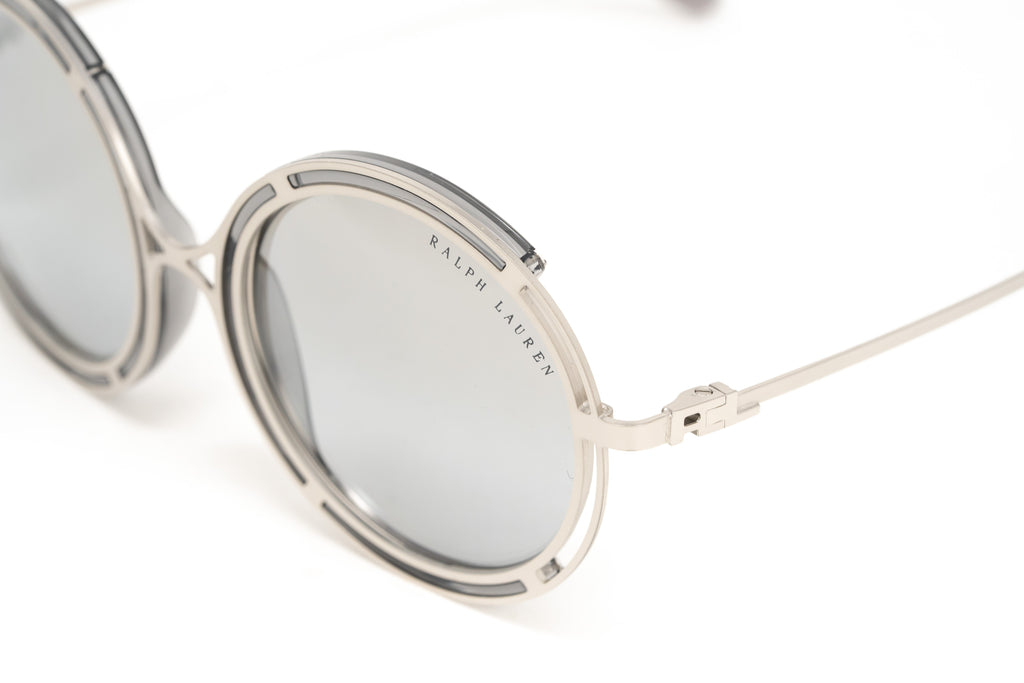 Ralph Lauren Women's Sunglasses Oversized Round Silver