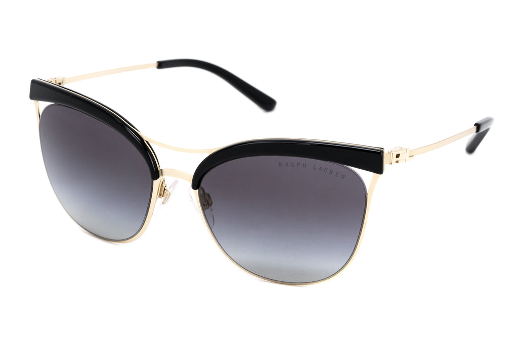 Ralph Lauren Women's Sunglasses Browline Black/Gold