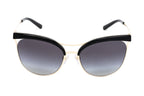 Ralph Lauren Women's Sunglasses Browline Black/Gold