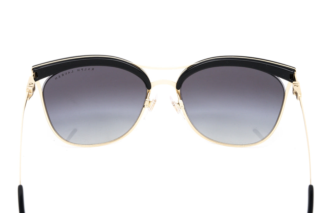 Ralph Lauren Women's Sunglasses Browline Black/Gold