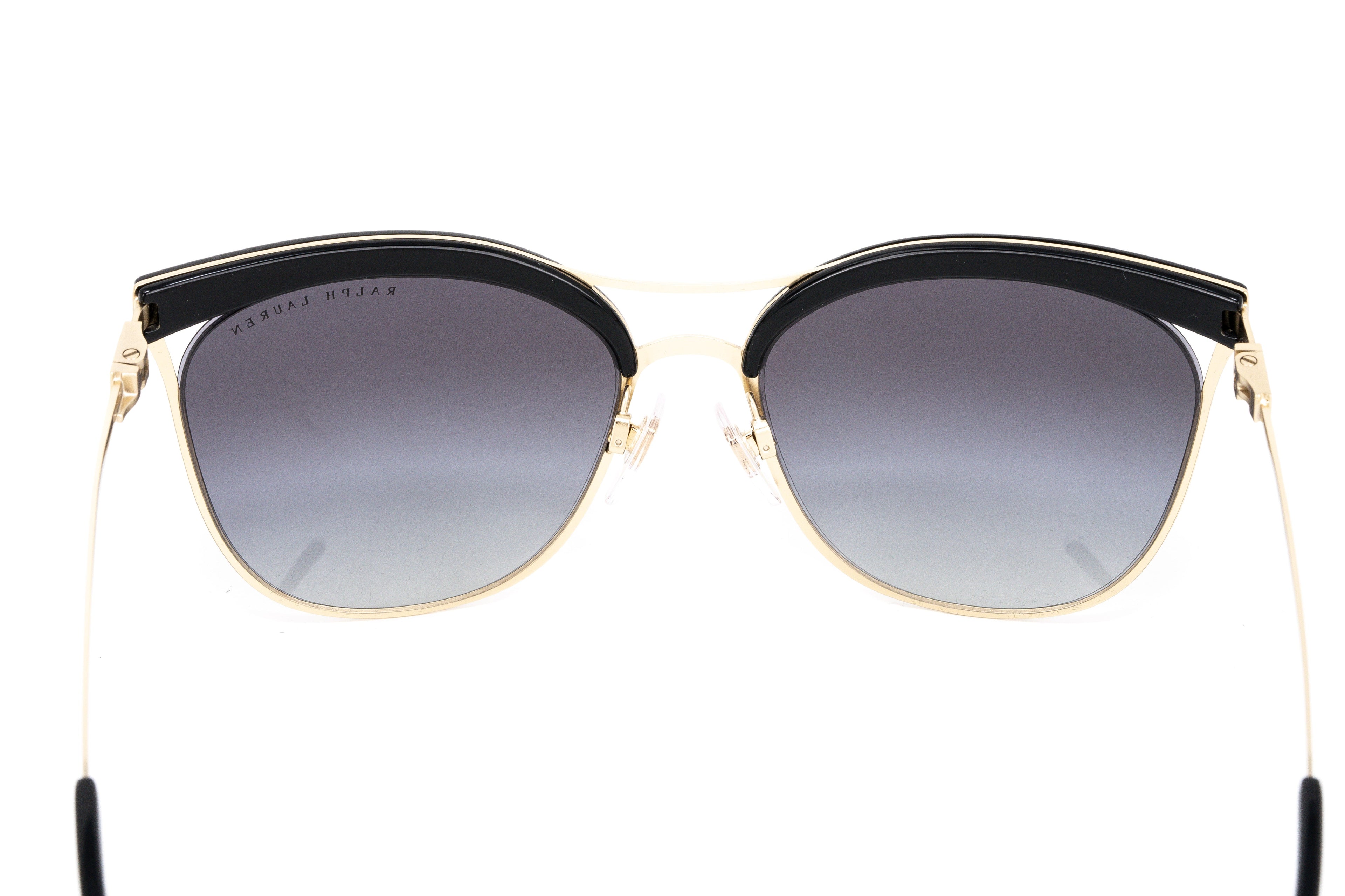 Ralph Lauren Women's Sunglasses Browline Black/Gold