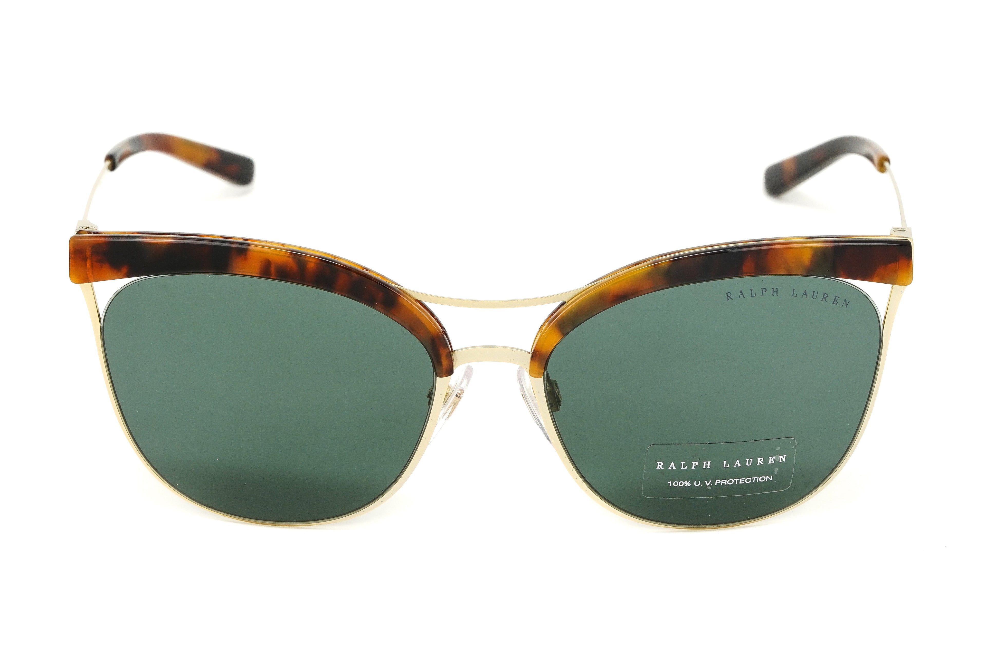 Ralph Lauren Women's Sunglasses Browline Tortoise/Gold