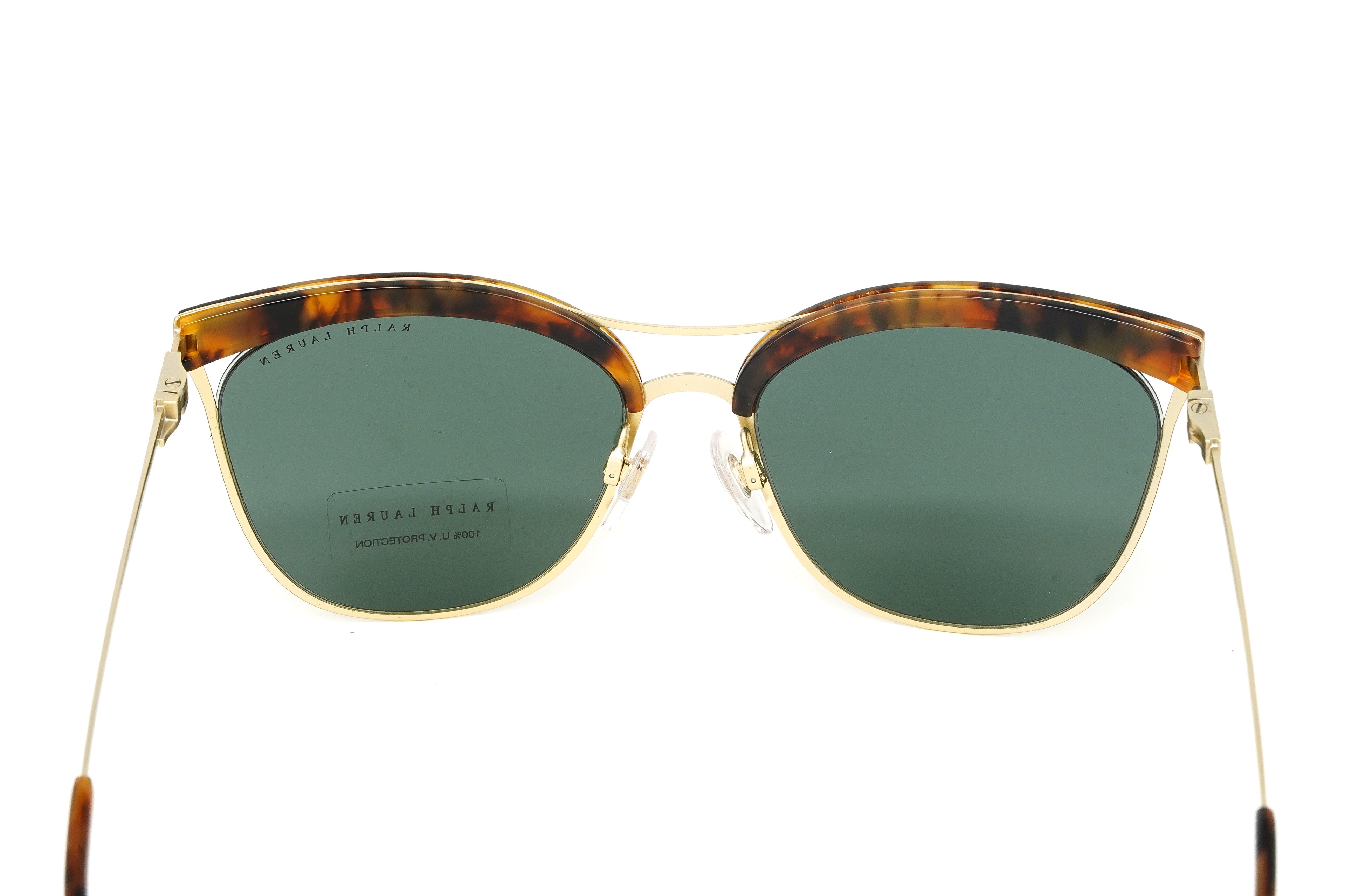 Ralph Lauren Women's Sunglasses Browline Tortoise/Gold