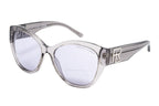 Ralph Lauren Women's Sunglasses Butterfly Clear/Grey