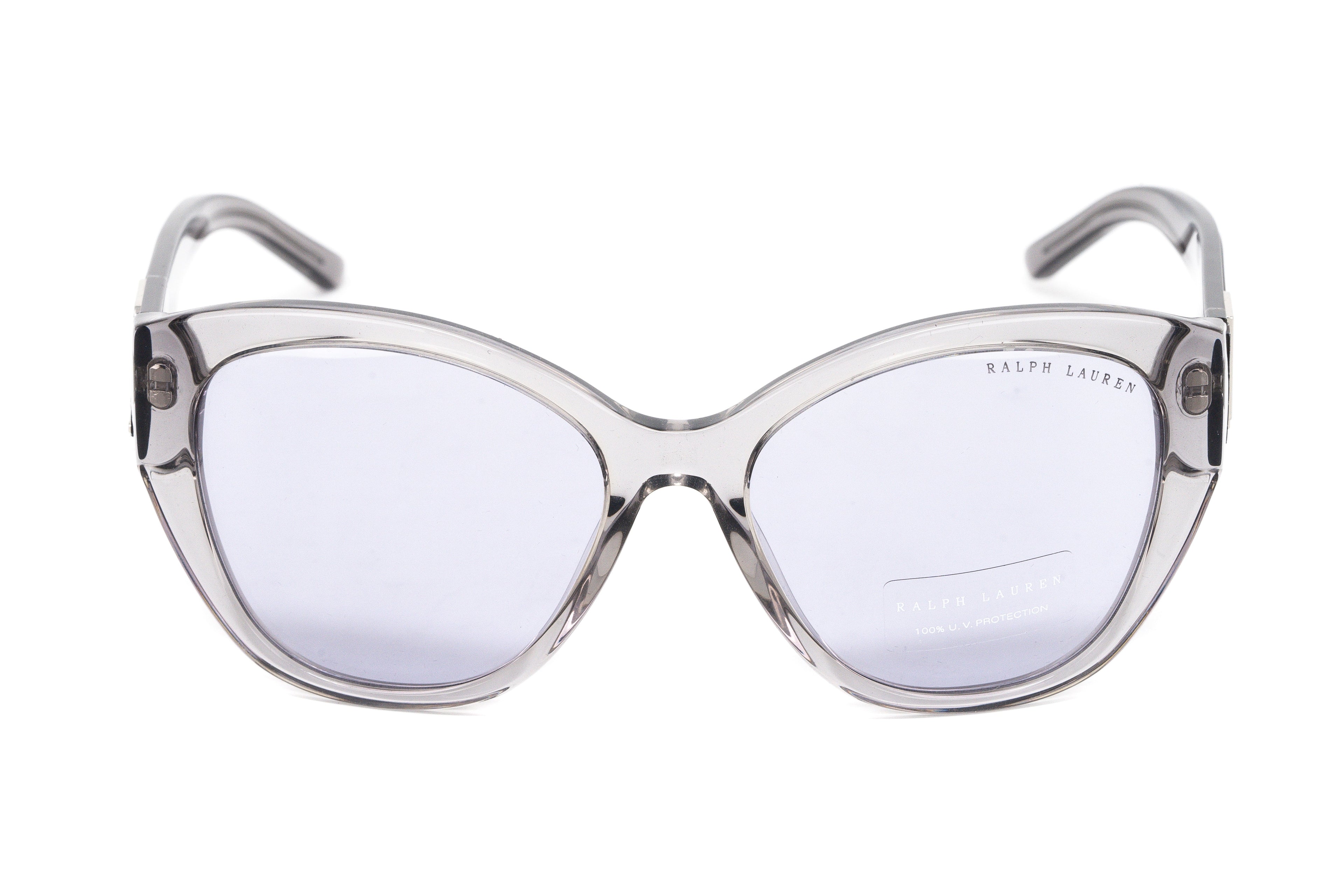 Ralph Lauren Women's Sunglasses Butterfly Clear/Grey